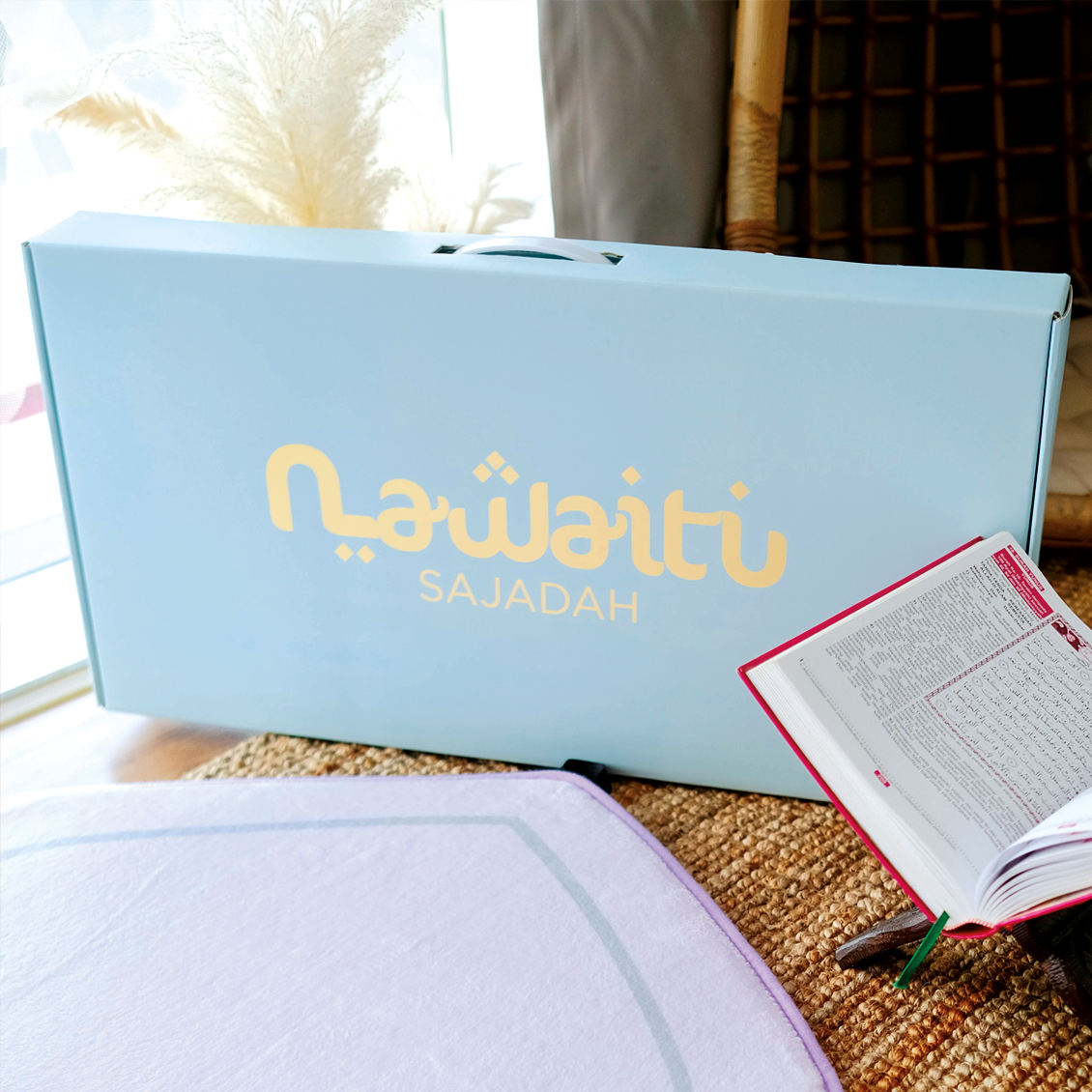 Quba Abstract in Turqoise