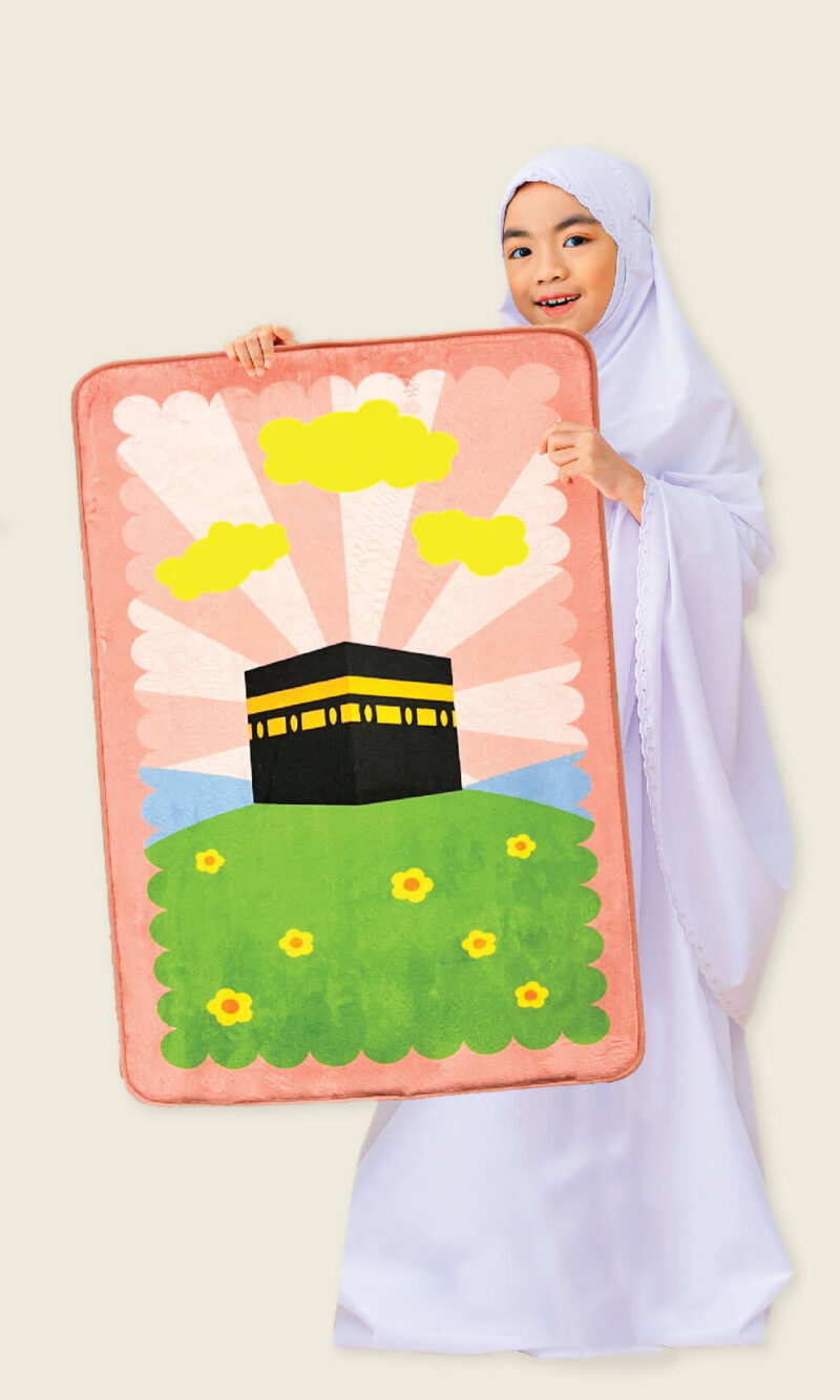 Square Kids Mini Sajadah Peach