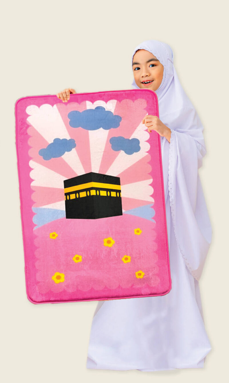 Square Kids Mini Sajadah Pink