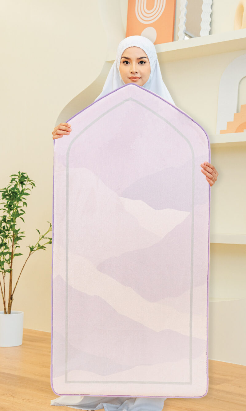 Quba Abstract Lilac Purple