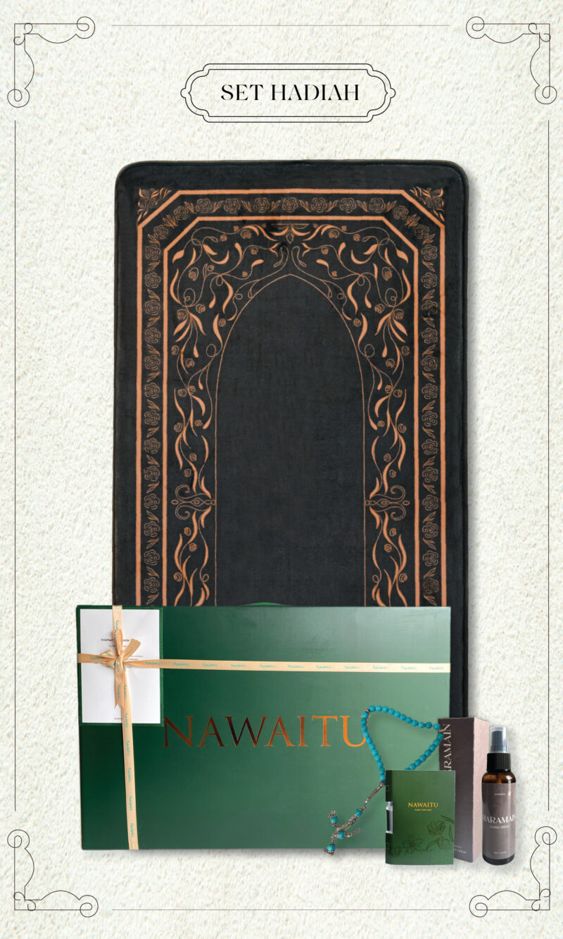 Set Hadiah Sejadah Lengkap Nawaitu